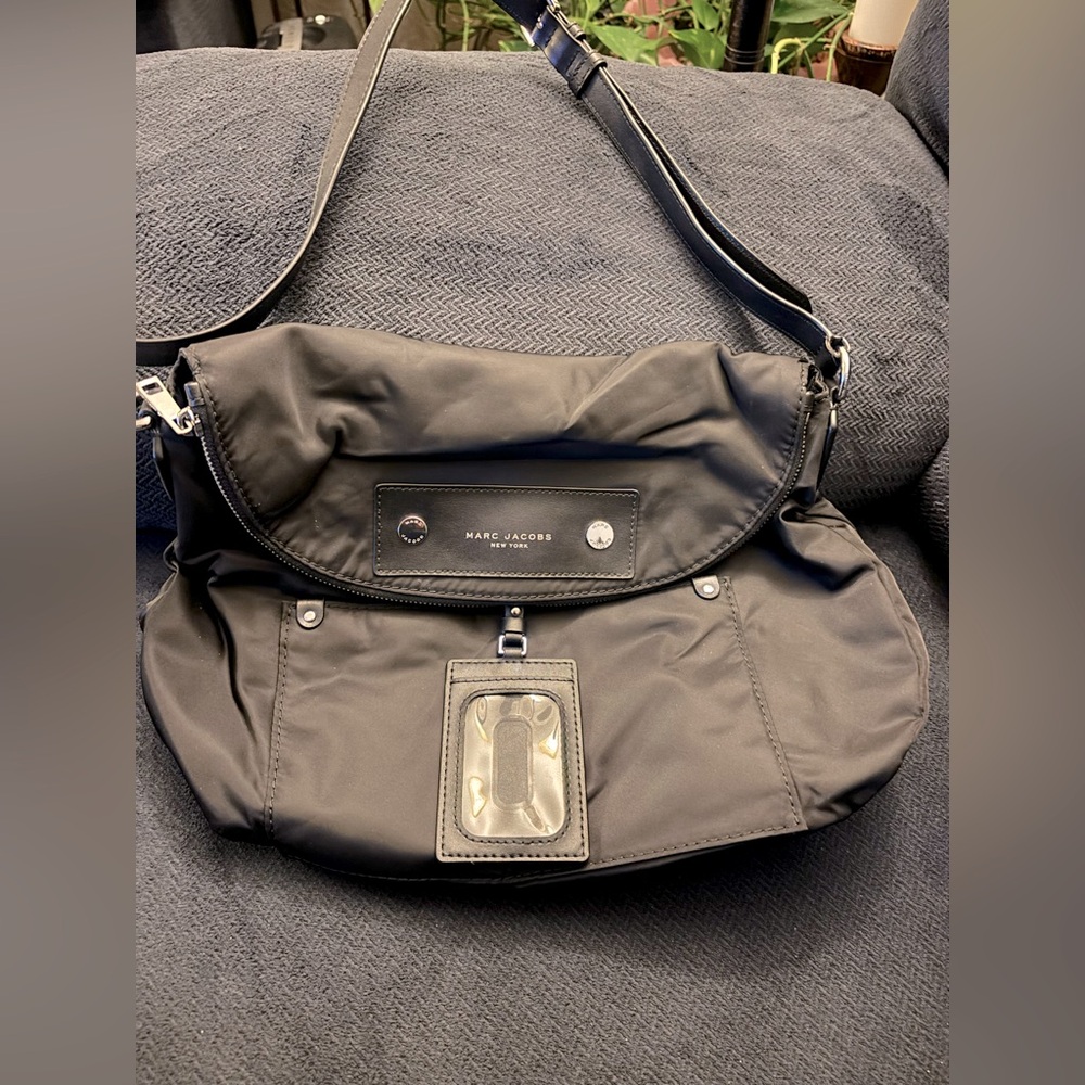 Marc Jacobs Black Nylon Crossbody Bag
